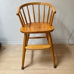 木製ハイチェア取りに来てくださる方格安で！