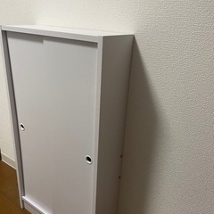 薄型収納　ホワイト　新品の画像