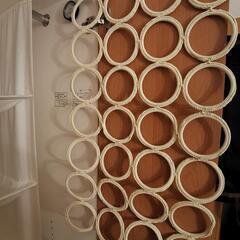 イケアのハンガー収納２点の画像