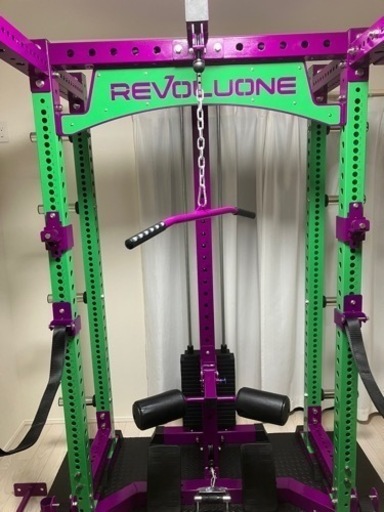 新品未使用　引き取り限定　総額37万9500円　y4カラー　レボルワン　マルチパワーラック