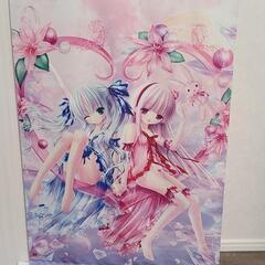 てぃんくる　春の詠唱曲(アリア)　B1サイズポスター　額つき　B2タペストリー　軸中心派　アールジュネスの画像
