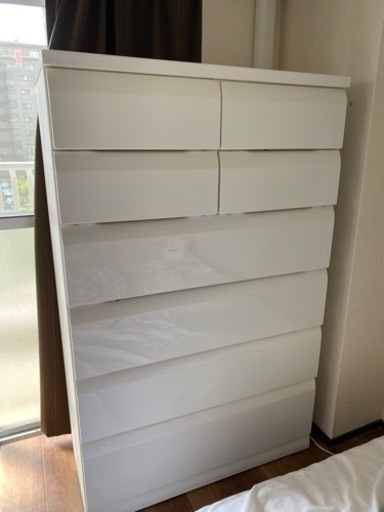 タンス　白　美品