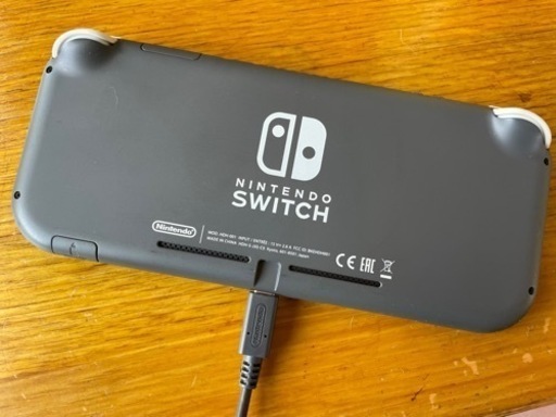 Nintendo switch lite グレー あつまれどうぶつの森 超美品