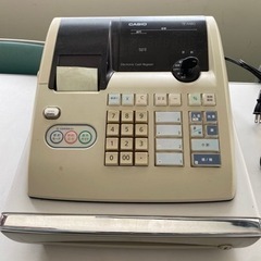 [取引き中］無料で譲ります！手提げ金庫とCASIOレジ