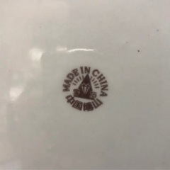 中国博山の陶器　長城雄風の風景　工芸品　手の彫刻　インテリア　貴重品の画像