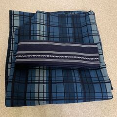 浴衣と帯のセット【中古】