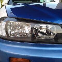 R34 ハロゲンヘッドランプASSY 左右　