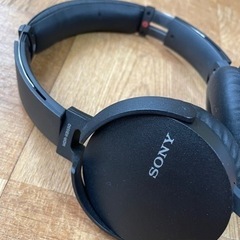 SONYのヘッドホンの画像