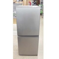 ②冷蔵庫 126L 2020年製 アクア AQR-13J 2ドア シルバー 単身 札幌 西野店