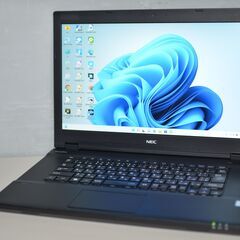 中古良品ノートパソコン Windows11+office 新品爆速SSD250GB NEC
