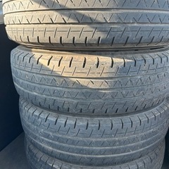 195/80R15 夏タイヤ4本　１５インチ　ハイエース　キャラバン　