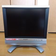 SHARP  AQUOS  液晶テレビ15インチ 無料です