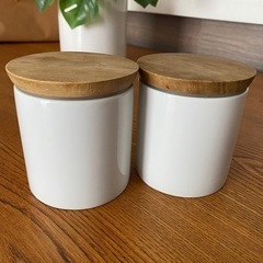 【ご相談中】キャニスター２個セット IKEA イケア 