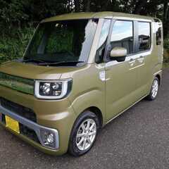 車検6年2月 27年 ウェイクXターボ 純正ナビTVBカメラ パ...