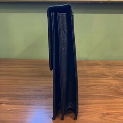 レザーブリーフケース（黒）の画像