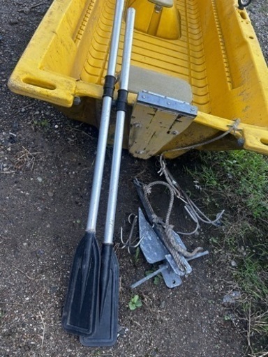 決まりました。RYOBI ボートエース　オール付き