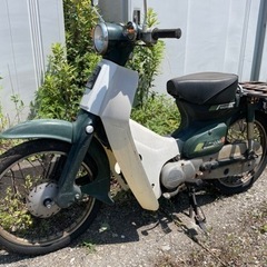 ベース車両実働クラシックスーパーカブ50 C50走行メーター読み...