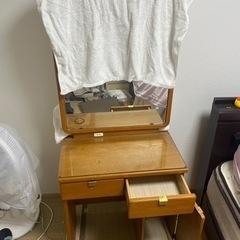 ドレッサー　鏡台　7月15日お引き取り可能な方限定の画像