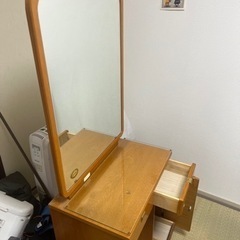ドレッサー　鏡台　7月15日お引き取り可能な方限定の画像