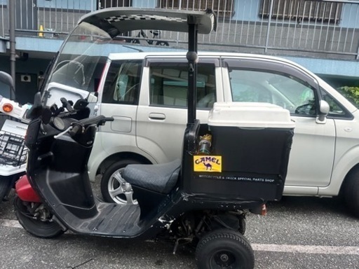 ジャイロキャノピー　2st  荷台・スマホホルダー付き