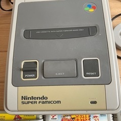 スーパーファミコン　ソフトつきの画像