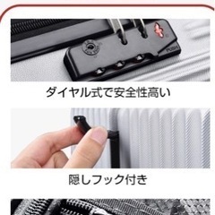 新品未使用品　スーツケースSの画像