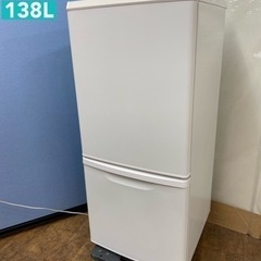 I466 🌈 2023年製の極美品♪ Panasonic 冷蔵庫 (138L) ⭐ 動作確認済 ⭐ クリーニング