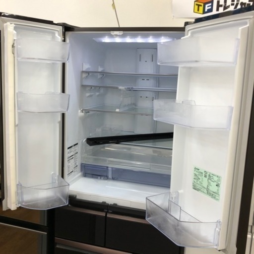 MITSUBISHI  6ドア冷蔵庫　mr-c33f  2017年製　87,780円