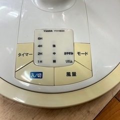 YUASA 扇風機　2018年製の画像