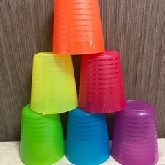 IKEA プラスチックコップ 6個セット