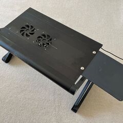 【自作ミニテーブル付動作品】 SunRuck 折りたたみデスク ...