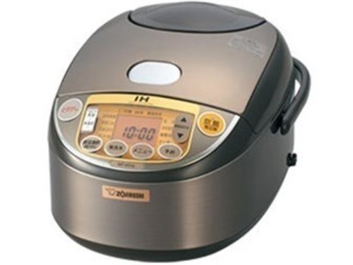 【美品‼️】象印 炊飯器 IH式 5.5合ブラウン NP-VD10 TA