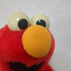 エルモ　ぬいぐるみ　22×16の画像