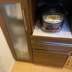 島忠ホームズ　レンジ台　マテリア　７０Ａ　ミニ食器棚／幅70cm...