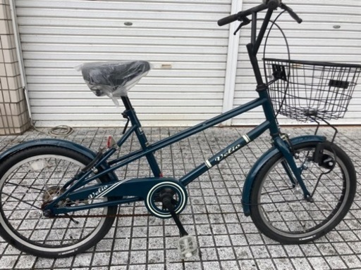 【20インチ自転車】美品❗️変速なし　前後ブリヂストンタイヤ、サドル、ライト新品❗️若林自転車　浜大津店　SALE中❗️