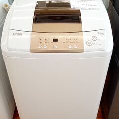 ★ジモティ割あり★ Haier 洗濯機 7㎏ 18年製 動作確認／クリーニング済み YJ263