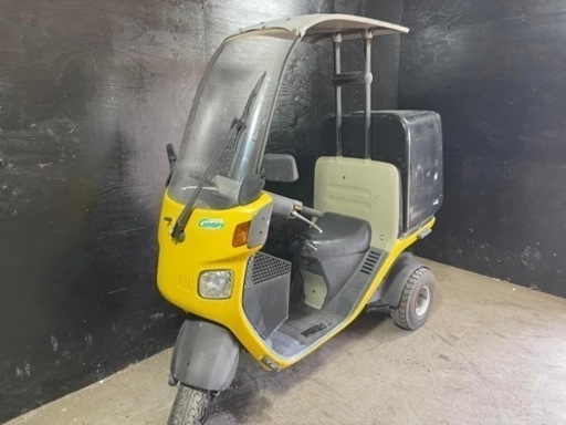 ★お支払総額3.5万円★ 買取強化中！どんな車両も1万円～保証します！ ホンダ ジャイロキャノピー TA02 人気の2ストジャイロ！ リアボックス付き！カスタムベースにも♪