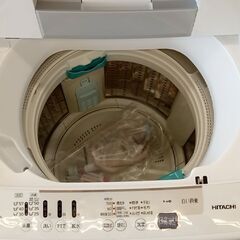 ☆ジモティ割あり☆ HITACHI 洗濯機 7㎏ 21年製 動作確認／クリーニング