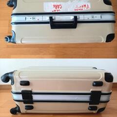   シェルポッドHF-600 スーツケース LMサイズ 80L シャンパンゴールドの画像