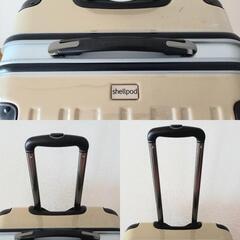   シェルポッドHF-600 スーツケース LMサイズ 80L シャンパンゴールドの画像