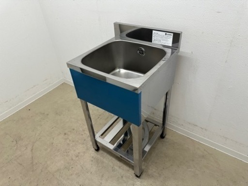 アズマ　ａｚｕｍａ　業務用　ステンレス　１槽シンク流し台　店舗　飲食店　Ｗ４５０ｘＤ４５０ｘＨ８００ｍｍ