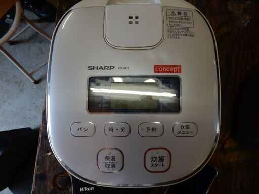 シャープ　炊飯器　3合