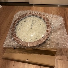 掛け時計　カシオ　連続秒針　動作品の画像