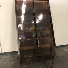 パンフレットスタンド・カタログラック・マガジンラックの画像