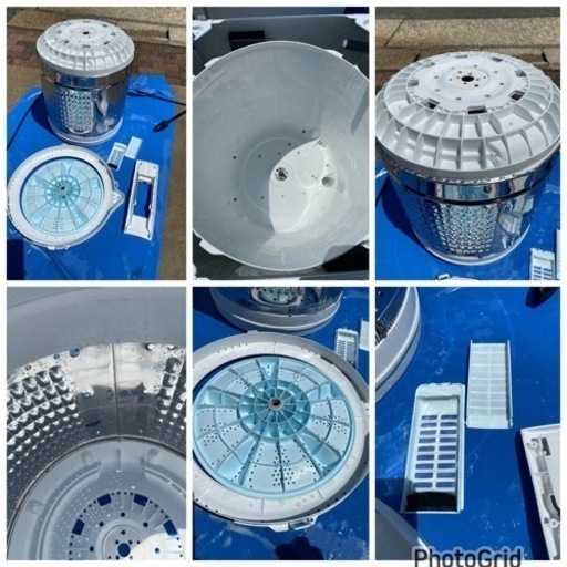 お薦め品‼️分解洗浄済み‼️ハイアール洗濯機⑤5.5kg 2022年