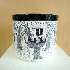 美品 アラビア ムーミン トゥルートゥーイッツオリジン ジャー 0.7L 約φ125×H110mm ARABIA 陶器 未使用 札幌 北20条店の画像