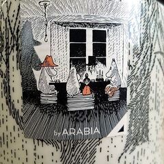 美品 アラビア ムーミン トゥルートゥーイッツオリジン ジャー 0.7L 約φ125×H110mm ARABIA 陶器 未使用 札幌 北20条店の画像