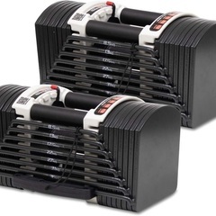 FIELDOOR 可変式 クイックダンベル/ブロックダンベル 40kg 2個セットの画像