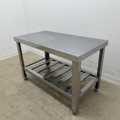 ステンレス　業務用　作業台　店舗　飲食店　W７５０ｘＤ４００ｘＨ...
