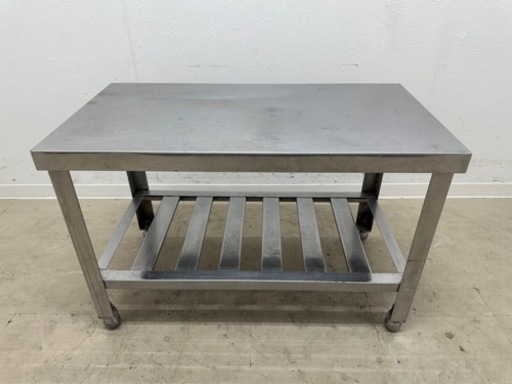 ステンレス　業務用　作業台　店舗　飲食店　W７５０ｘＤ４００ｘＨ５００ｍｍ